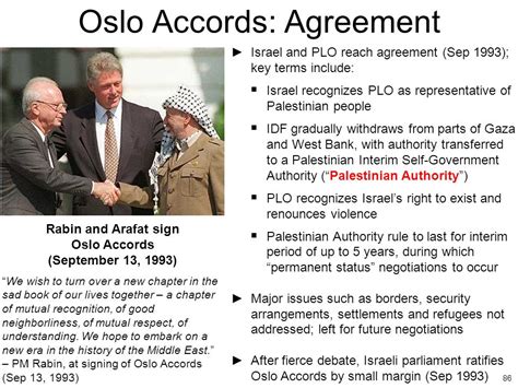 The Deal Of The Century” The Final Stage Of The Oslo Accords Al