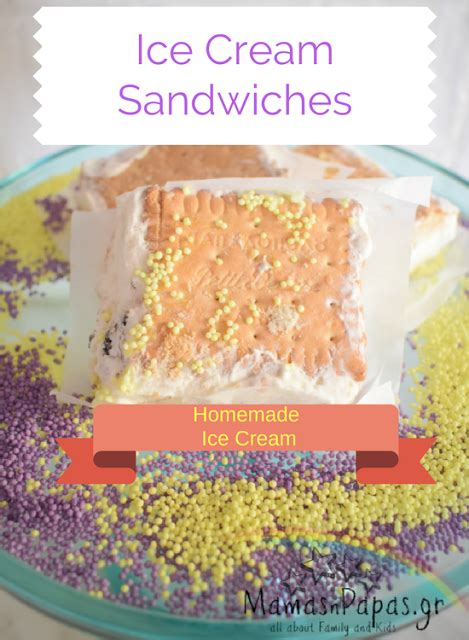 Homemade Ice Cream Sandwich Recipe