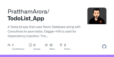 Github Pratthamarora Todolist App A Todolist App That Uses Room