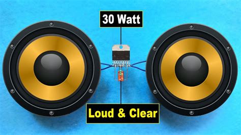 How To Make Very Loud And Clear Sound Stereo Amplifier At Homediy Amplifierhomemade