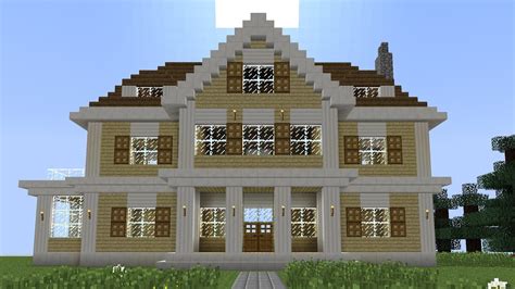 Easy Mansion Wooden Minecraft