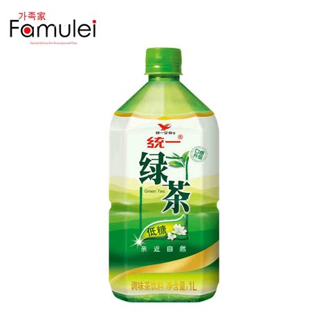 Uni President Jasmine Green Tea Cold Drink Low Sugar 1liter Bottle