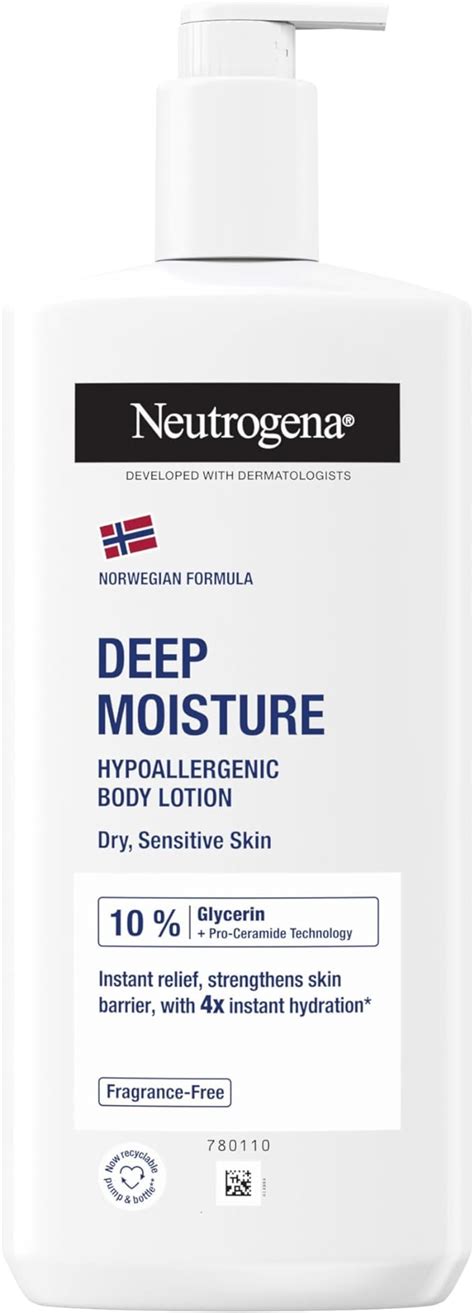 Neutrogena Norwegian Formula Deep Moisture Hypoallergenic Body Lotion