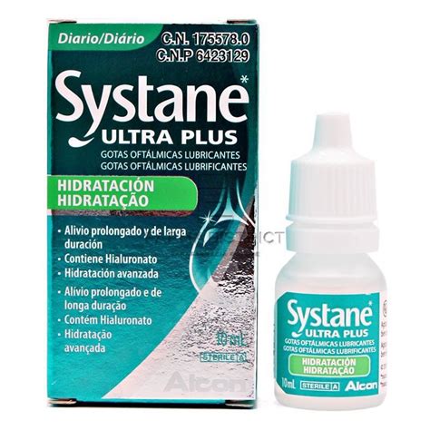 Systane Ultra Plus Hidratacion Gotas Oftalmicas Lubricantes Ml