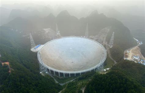 El Mayor Radiotelescopio Del Mundo Empieza A Funcionar En China