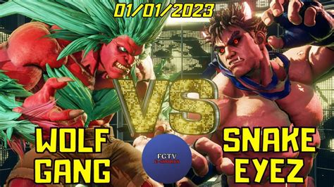 Sfv Cewolfgang Blanka Vs Snake Eyez Kage Ranked Match