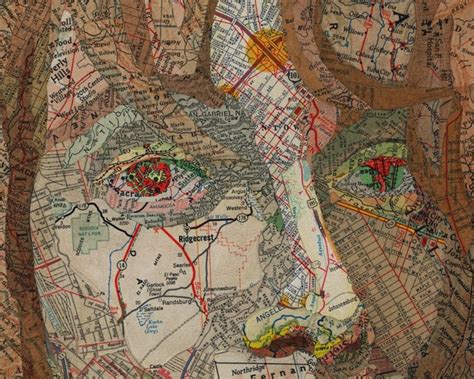 Sir John Lawes Art Faculty: Edexcel GCSE Art Exam 2018 Fragments Portraits using Maps