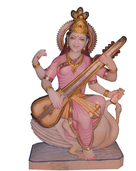 Goddess Saraswati Marble Statue At Best Price In Jaipur By Marble