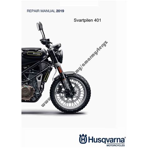 Husqvarna 401 Vitpilen Svartpilen 401 2021 2024 Workshop Repair