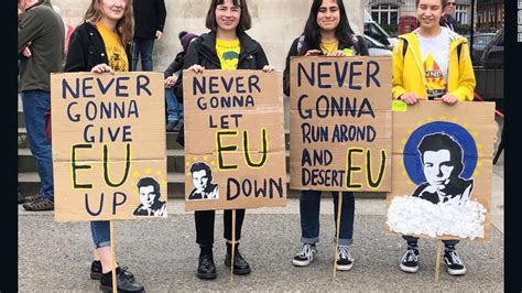 Brexit March Thousands Join Peoples Vote Protest In London