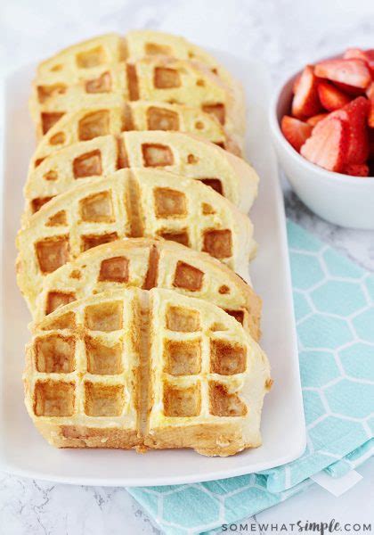 Easy French Toast Waffles Recipe Somewhat Simple