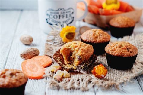 Muffin Alle Carote Senza Burro Melarossa