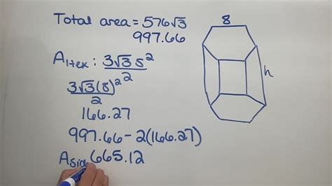 SOLVED 3 The Base Of A Right Prism Is A Regular Hexagon Of Side 8 Cm