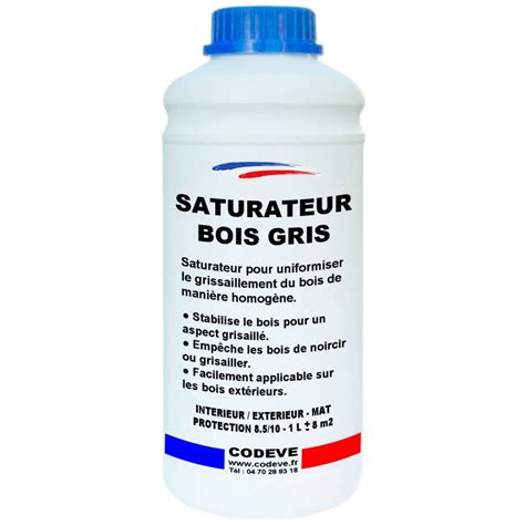 Saturateur Bois Gris Prix Direct Fabricant Cod Ve Bois