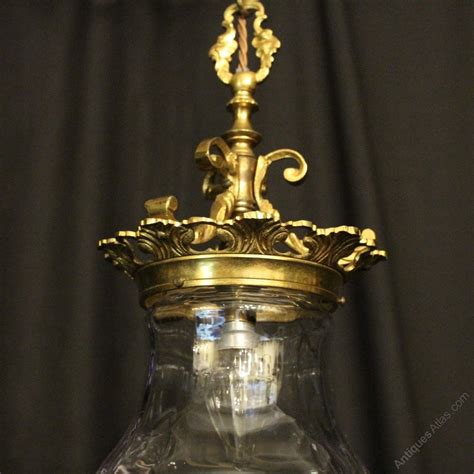 Antiques Atlas French Gilded Amethyst Hall Lantern