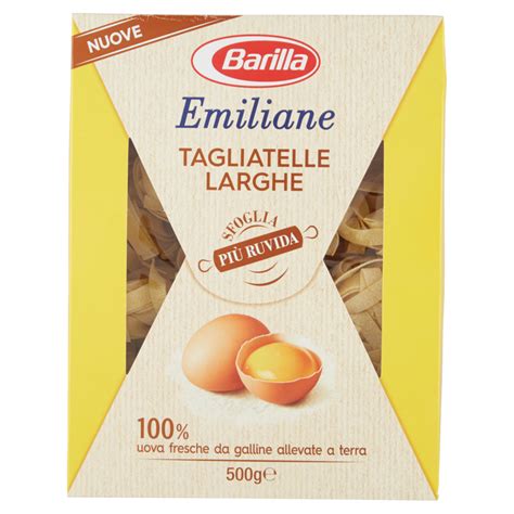 Tagliatelle All Uovo Emiliana N229 500g Barilla DAmbros Ipermercato