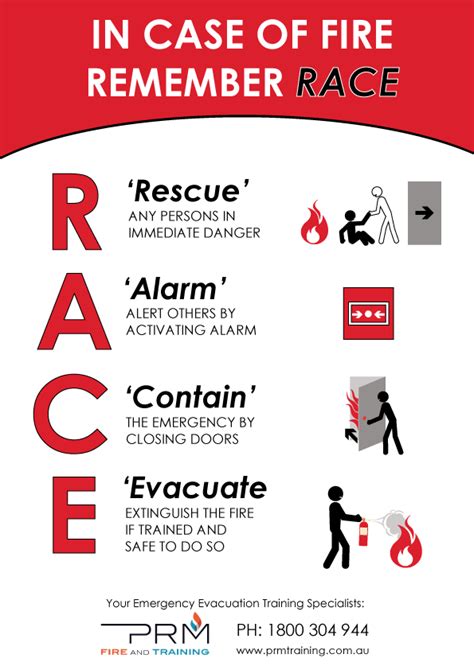 Free R A C E Poster Race Fire Emergency Emergency Management