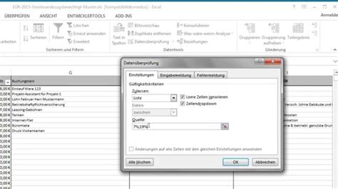 Tutorial Excel Vorlage EÜR Netto Wert berechnen YouTube