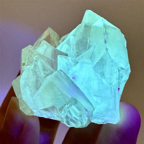 Fluorescent And Phosphorescent Calcite Indonesia Uv Reactive Calcite