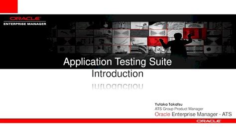 PDF Application Testing Suite Introduction Oracle Load Testing