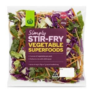 Woolworths Simply Stir Fry Vegetable Mixes The Grocery Geek