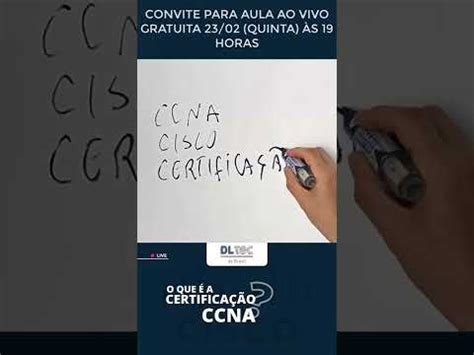 O QUE É CERTIFICAÇÃO CISCO CCNA