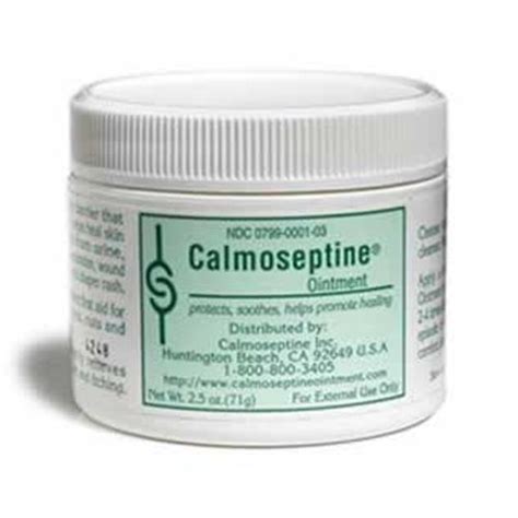 Calmoseptine Ointment At