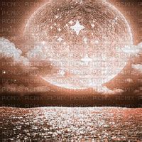 JE BG Animated Moon Stars Sea Sepia Idca Je Bg Animated Moon