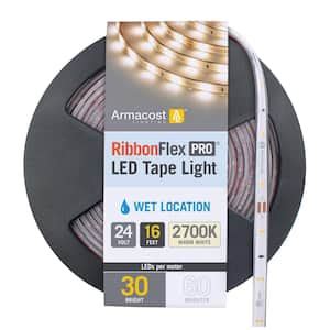 Commercial Electric 20 Ft Indoor LED RGB Tape Light With Remote