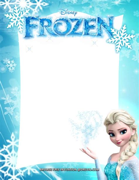 Free Invitations Frozen Birthday Invitations Party Ideas Frozen