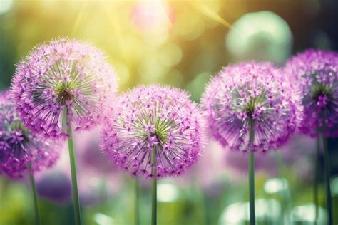 Purple Allium Flower Meaning Symbolism Spiritual Significance