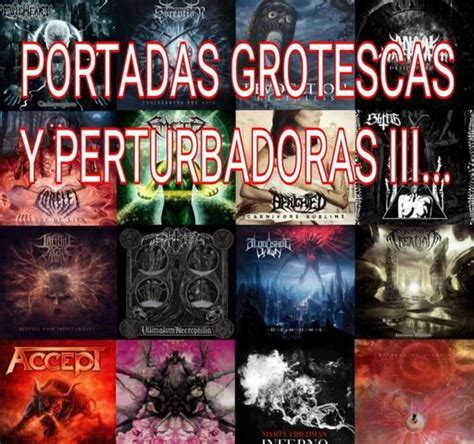 Portadas Mas Grotescas Perturbadoras Y PolÉmicas Parte Iii •metal• Amino