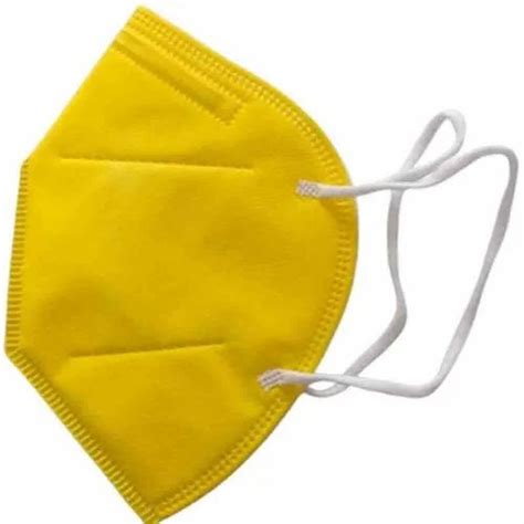 Number Of Layers 3 Layer Yellow Venus Respirator N95 Mask With Valve