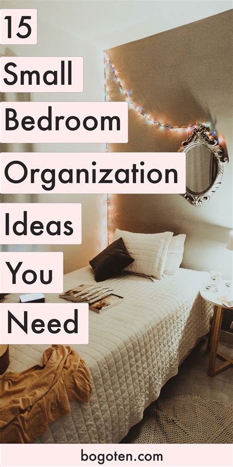 Small Bedroom Organization Ideas Make The Most Of Your Space Artofit