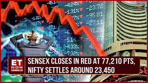 Sensex Halts Record Breaking Rally Drops 269 Pts Nifty Below 23 550