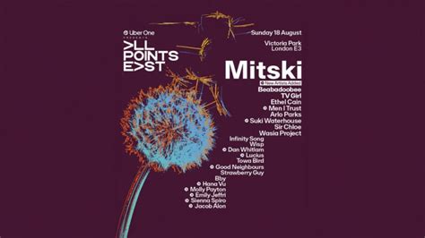 All Points East Announce More Special Guests For Mitski Headline Show