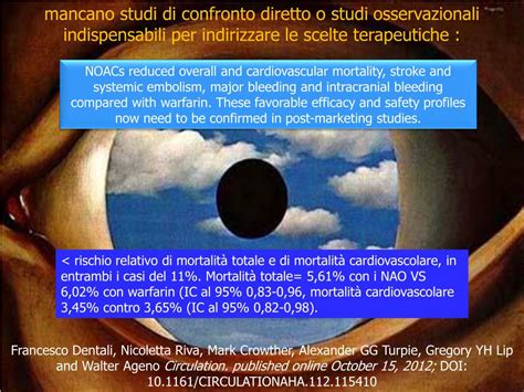 Ppt Nuovi Anticoagulanti Orali E Farmacovigilanza Powerpoint