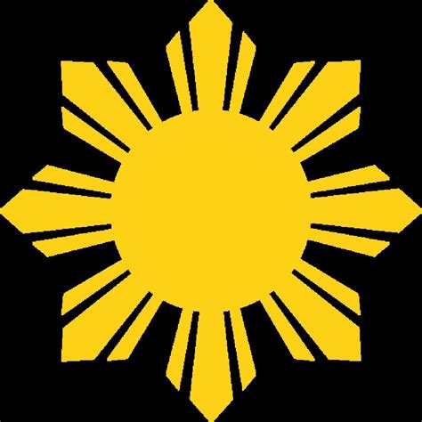 Philippine Flag Sun N3 Free Image Download