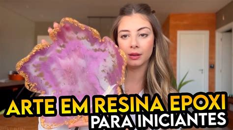 Resina Epoxi Artesanato Escola Da Resina Resin Art Arte Em Resina