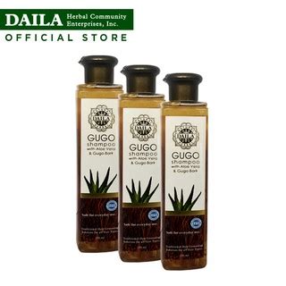 Daila Gugo Shampoo With Aloe Vera Gugo Bark 250 Ml Shopee Philippines