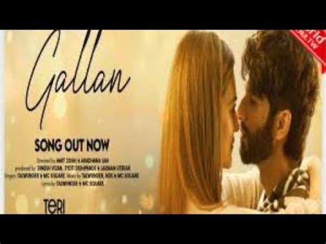 Gallan Song Lofi Song Shahid Kapoor Kriti S Talwiinder MC