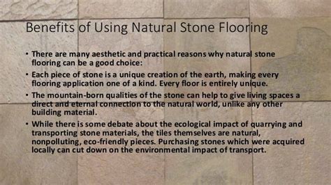 Guide To Natural Stone Flooring