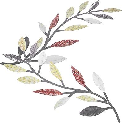 Amazon Vivegate Scroll Vine Olive Branch Leaf Metal Wall Decor