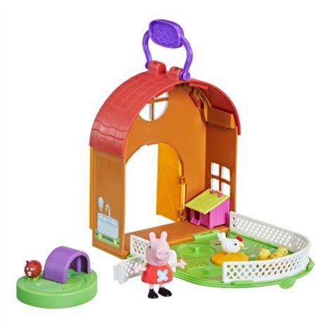 Hasbro Peppa Pig Peppas Petting Farm Playset Ct Kroger