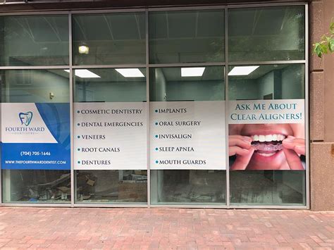 Our Window Graphics Enhance Raleigh Nc Office Environs