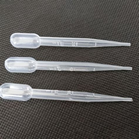 100pcs 2ml Disposable Plastic Transfer Pipette Graduated Droppers