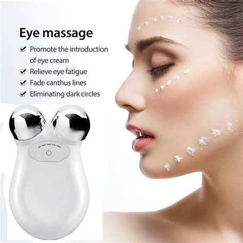 Microcurrent Face Device Roller Lift The Face And Tighten The Skin