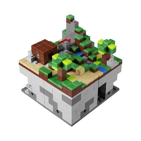 Set Database Lego 21102 Minecraft Micro World