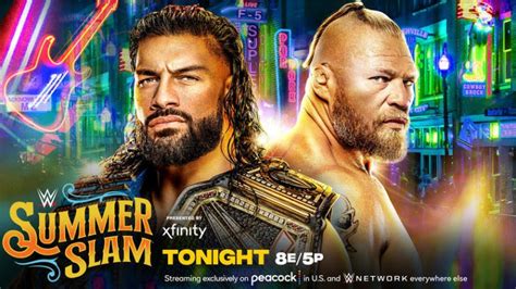 Roman Reigns Vs Brock Lesner Summerslam 2022 Tokyvideo