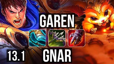 GAREN Vs GNAR TOP Rank 2 Garen 10 0 4 Legendary 900K Mastery